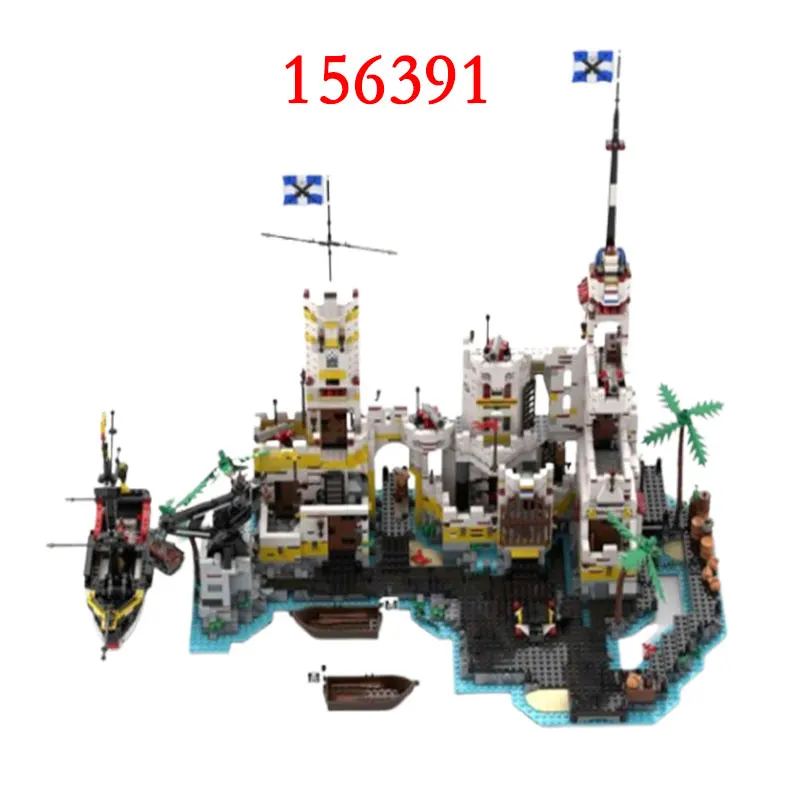 Spot MOC-145726 156391 Castelo de construção modular montagem de partículas pequenas blocos de construção brinquedo educativo modelo presente conjunto ornamentos