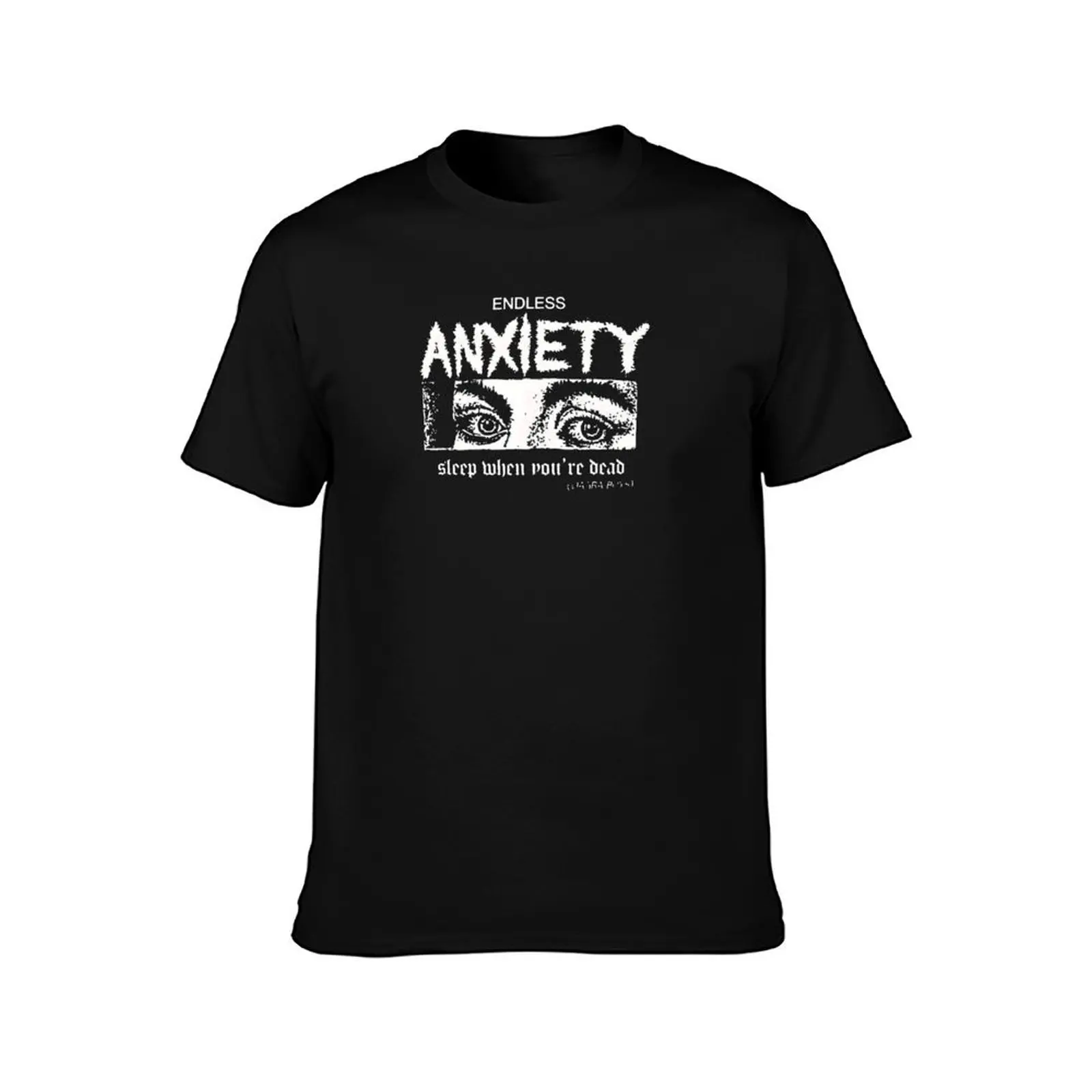 Endless Anxiety T-Shirt Fashion Pattern Printed Tee Shirt T-Shirt