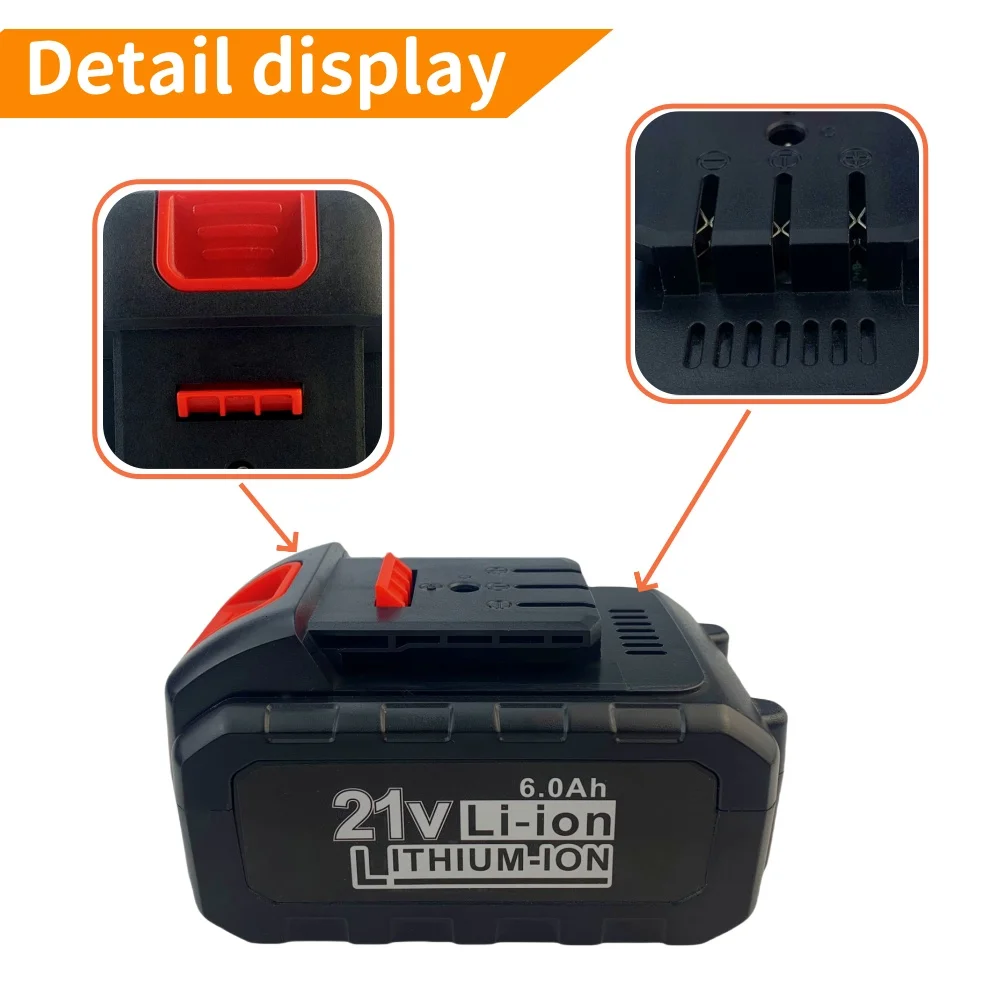 New For Dayi 21V 9.0AH/6.0AH/3.0AH high-power durable lithium battery suitable series electric tool