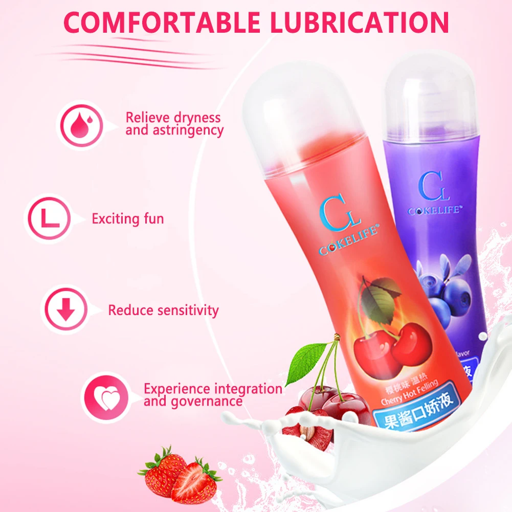 5 Flavored Water Based Lubes for Oral Pleasure Fruity Edible Lubricant & Licks,Personal Lubricant for Oral Sex & Anal Sex