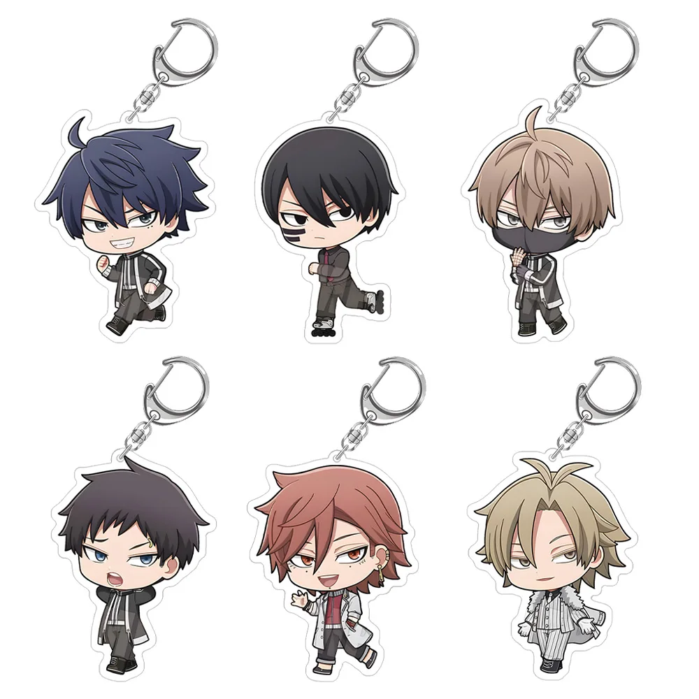 Tougen Anki Samidare Momoya Osuke Momokado Tsukuyomi Momoka Mikado Momodera Shinya Momoiwa Chibi Anime llavero acrílico regalo juguete