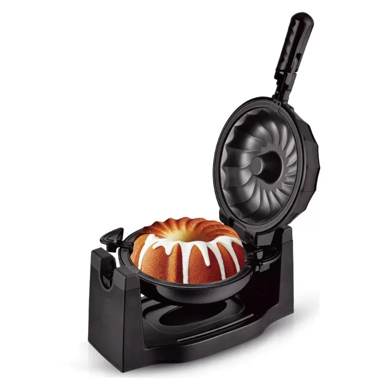 Household cake machine translation to bread machine  multi-function breakfast machine Rotary toaster