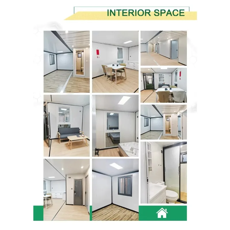 20ft 40ft Container House Customized Folding Tiny House Luxury Prefab Container House Modular Scalable Home for Familiy Living