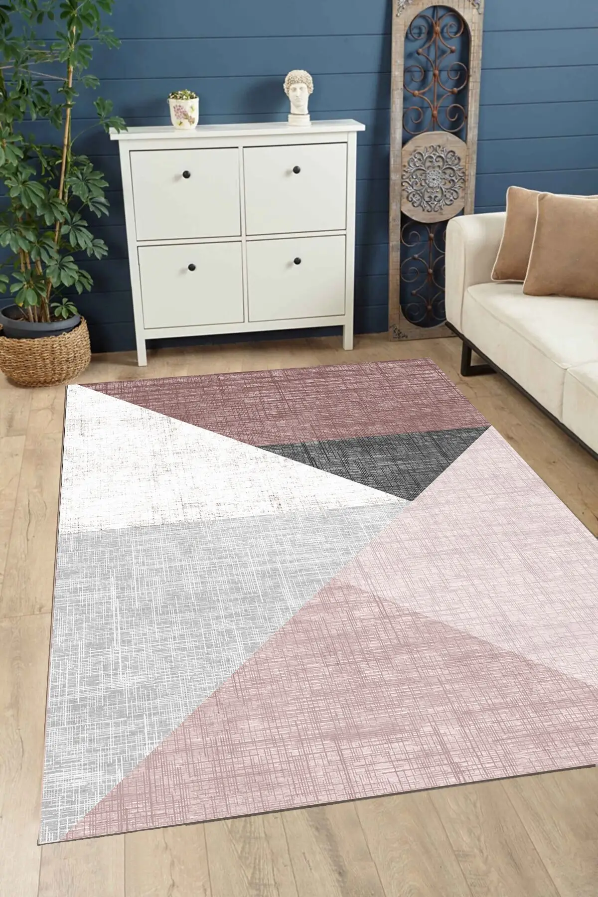 DOLBOVI digital printed non-slip based washable carpet