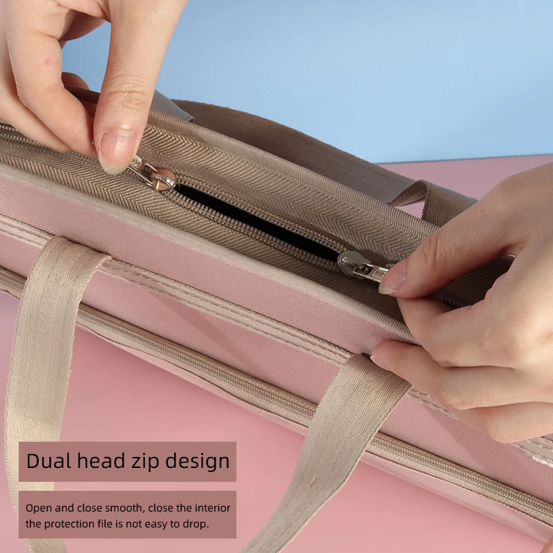 KOBEST 13Layers A4 Oxford Cloth Portable Affairs Package Simple Large Capacity Test Paper Data Classification Storage Bag