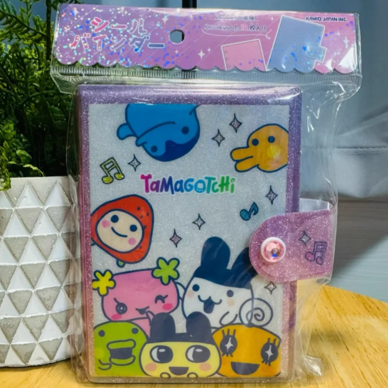 

New Tamagotchi 20th Anniversary Limited Sticker Release Paper Binder Portable Loose Leaf Notebook Kawaii Cartoon Stationery