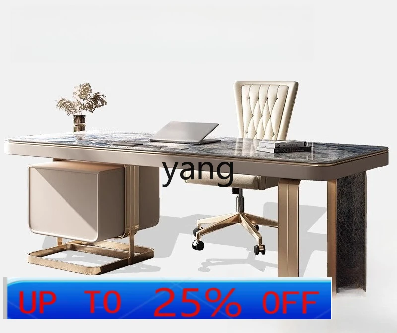

LM Italian minimalist desk household modern minimalist light luxury computer desk