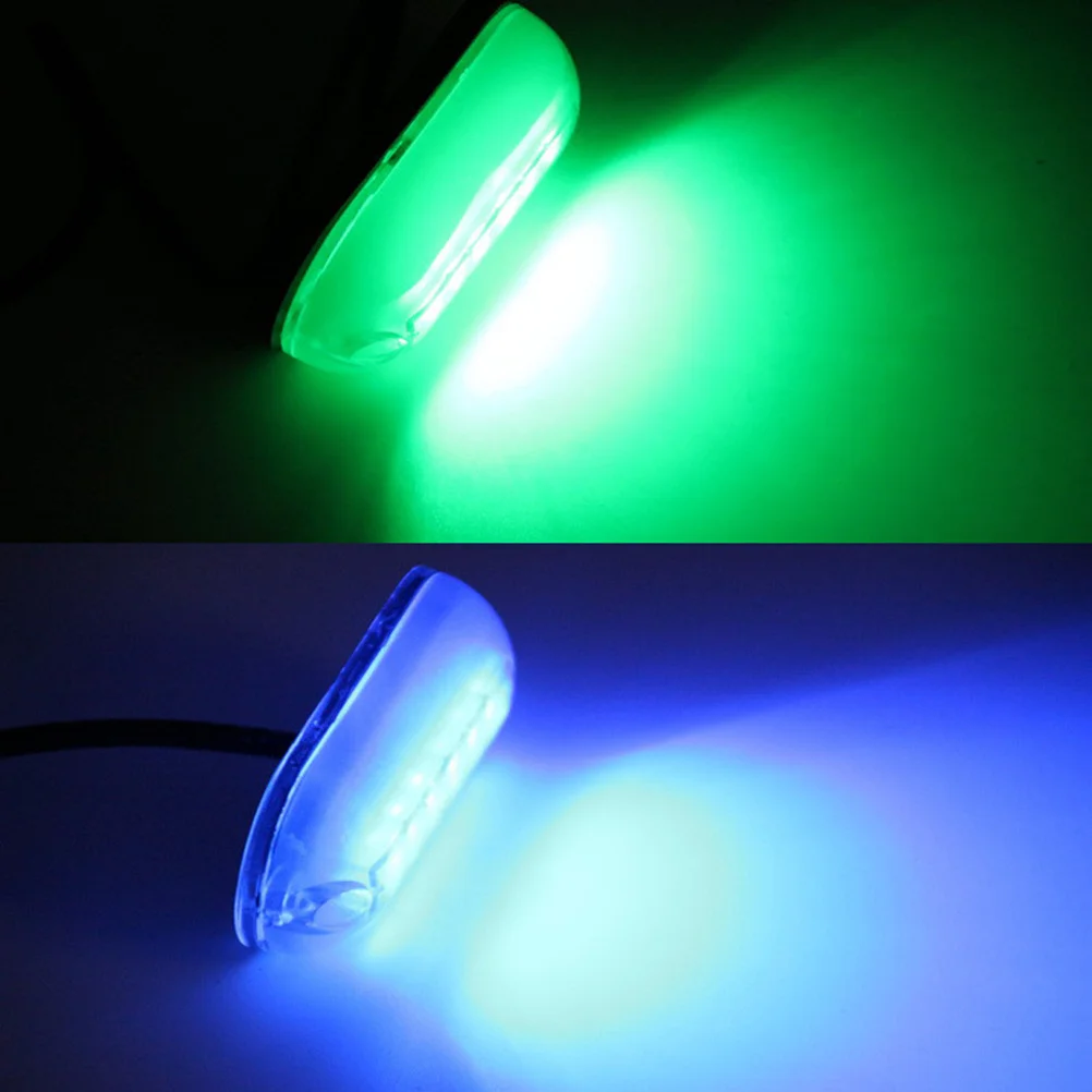 

Waterproof Underwater Led Lights 12V Blue Green Red For Boat Yacht Marine Drain Lamp Fishing Swimming Diving Ip68