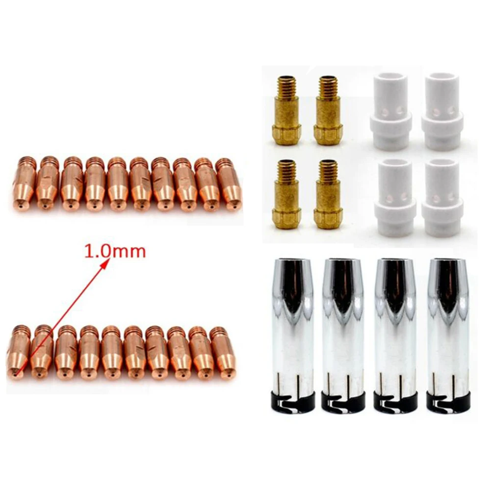 

Optimal Welding Performance MIG Torch Conical Nozzle Ref 145 0078 WSM 00125, Pack of 4pcs for Smooth Welding Process