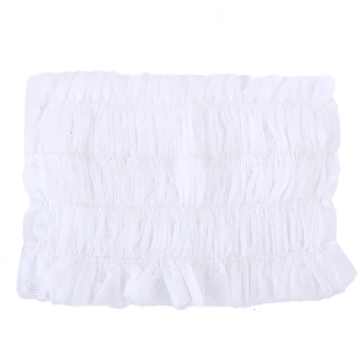 

200 шт. ленты для волос нетканые одноразовые эластичные спа-обертки для волос уход за кожей широкие ленты для волос аксессуар для макияжа и красоты нетканая повязка для волос