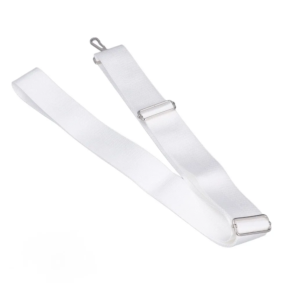 Adjustable Height Tennis Net Center Strap Nylon Sturdy Tennis Net Band Stainless Steel Buckle Durable Tennis Net Strap