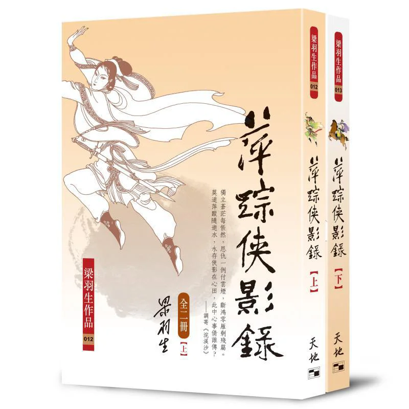 

Странствующие хроники фехтовальщика, часть 1 и часть 2, Liang Yusheng Tian Di Shu, 9789622572768, книга