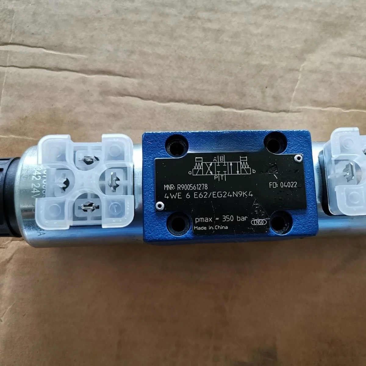 

4WE6E6X/EG24N9K4QSABG24W solenoid directional valve