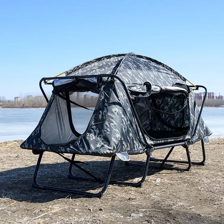 Folding Pop Up Elevated Off Ground Camping Bed Canopy Tent Fishing Tent for Outdoor Camping Hiking