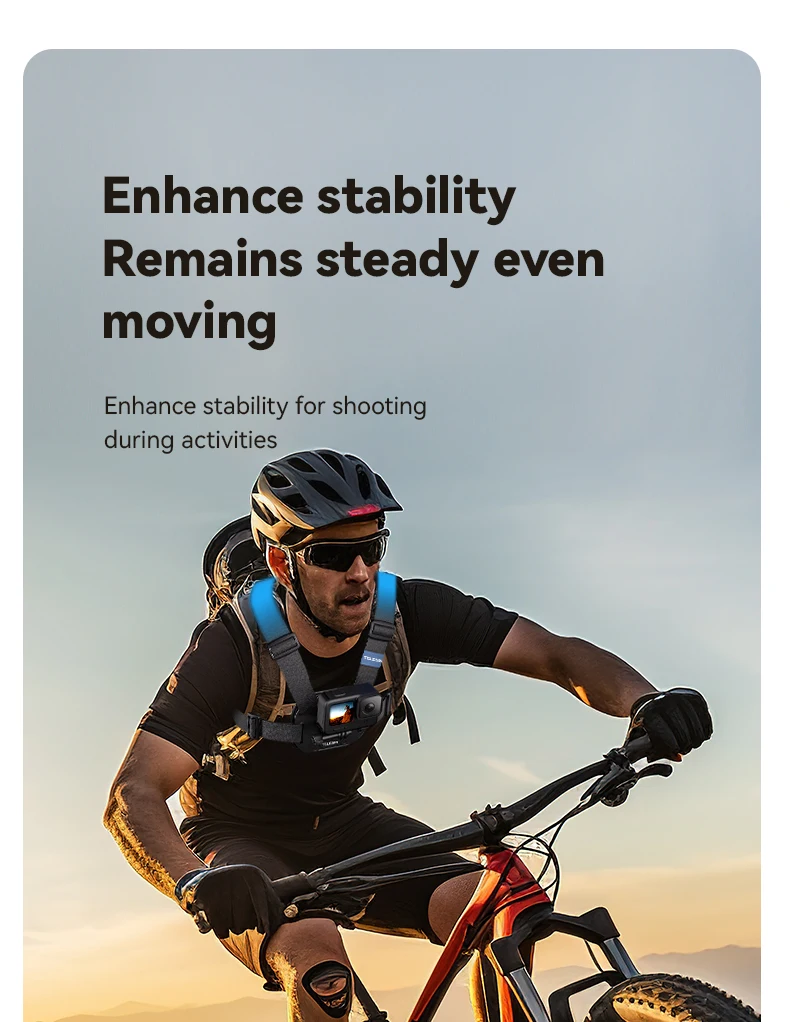 Teinin Quick Release Brustgurt halterung für Gopro Hero 12 11 10 9 8 7 6 5 insta360 dji osmo Action Kamera Zubehör – Detail 8