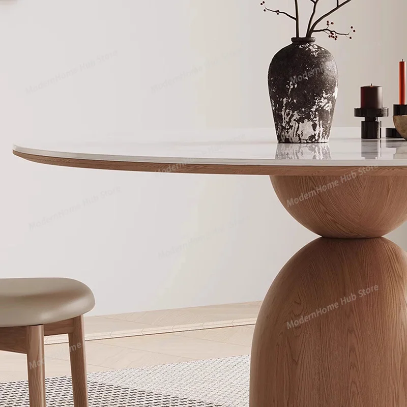 Design European Table Exquisite Beauty Simple Glamour Dining Table Creative Aesthetic Tavolo Pieghevole Dining Room Furniture