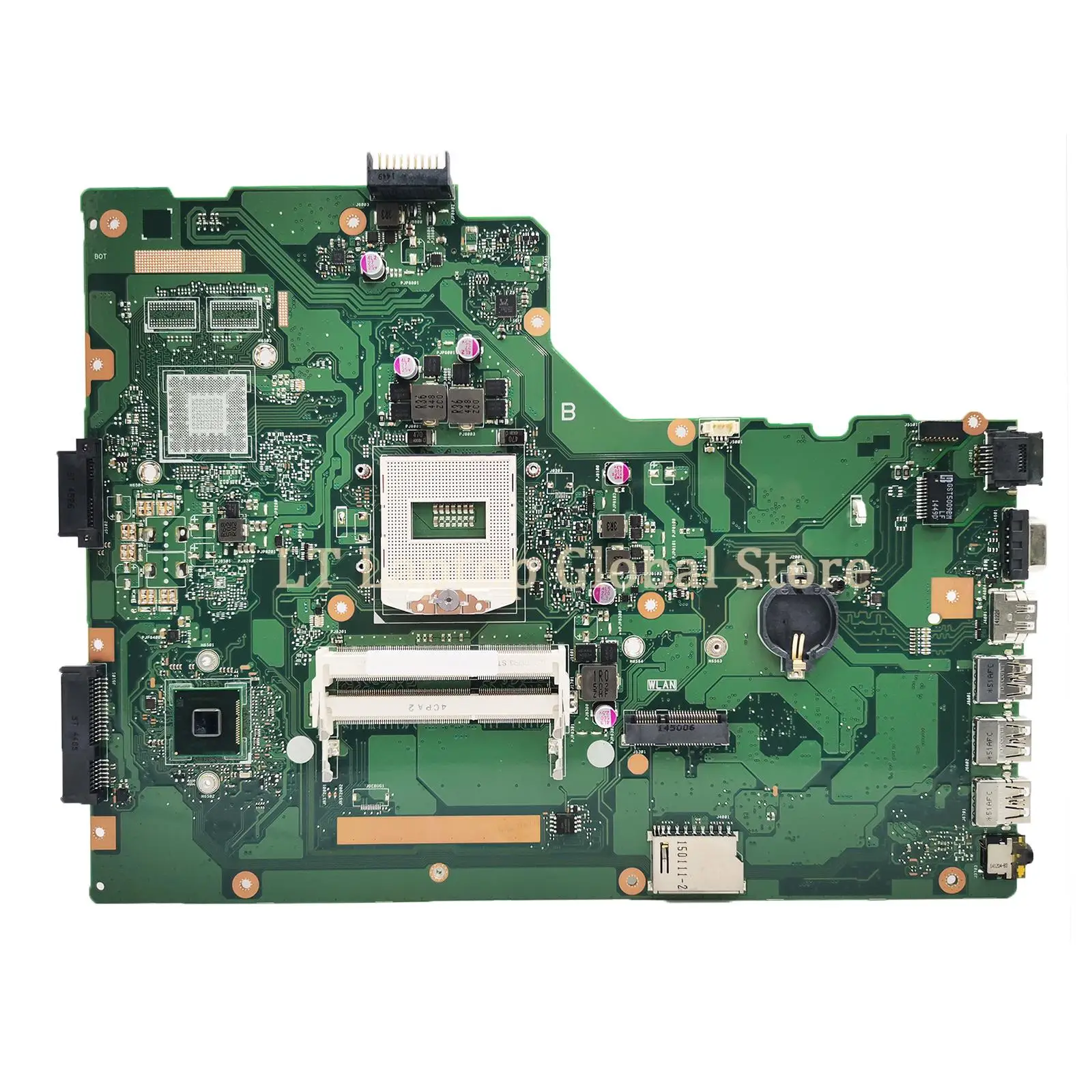 Motherboard P751J untuk ASUS PRO ESSENTIAL P751JF P751JA Laptop Mainboard mendukung i3 i5 REV:2.0 UMA