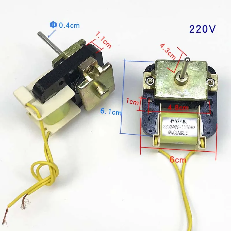 Refrigerator Fan Motor HY-YZF-B5 8W Suitable For Samsung Freezer Refrigerator Motor