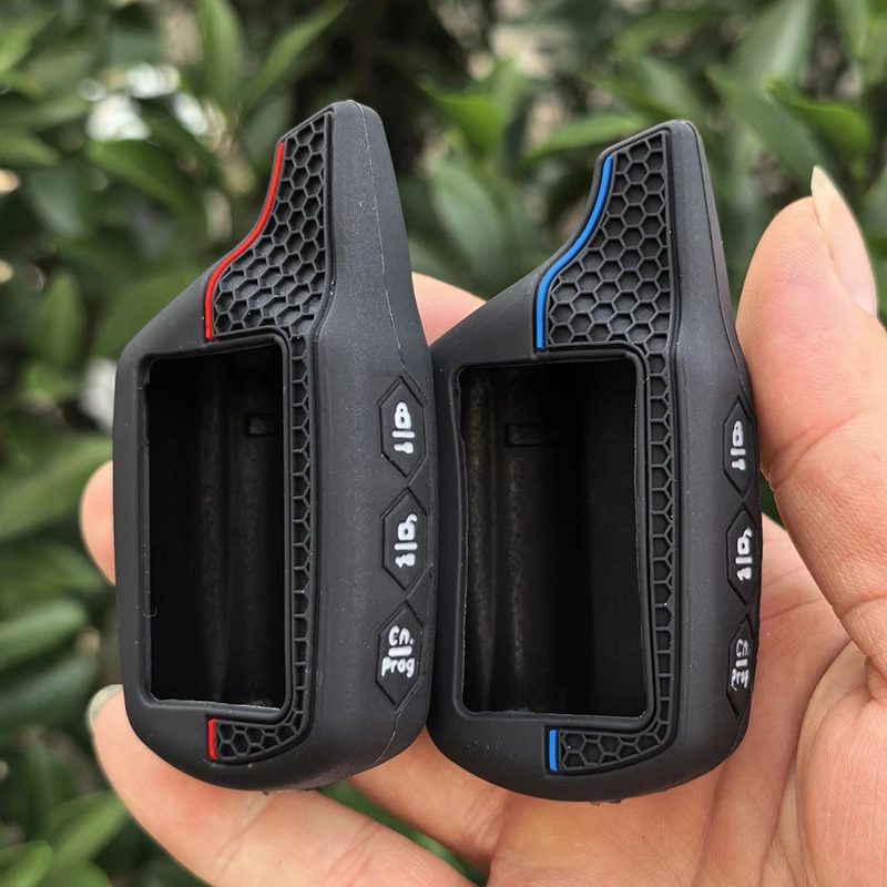 Silicone Remote LCD Body Cover Case for Starline B9 B91 B6 B61 A91 A61 V7  B9 B6 2 Way Car Alarm Key Chain Accessories Shell