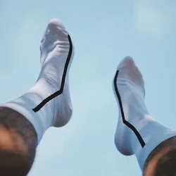 Summer new thin striped socks breathable street style sports socks cotton