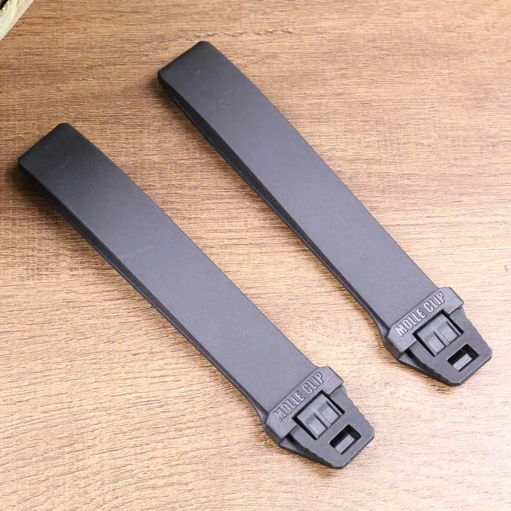 Long 5 Inch Molle Accessory Connection Buckle K Sheath Waist Belt Malice Clip Attachment With Chicago Screw