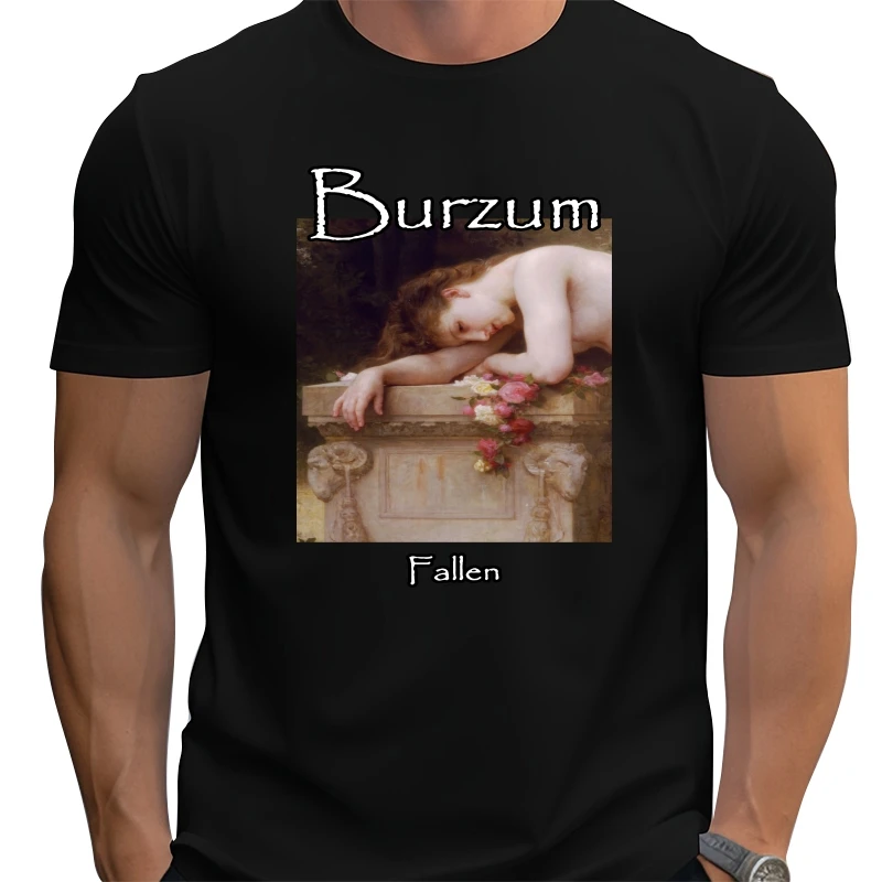 

Burzum Fallen t-shirt Cotton Men T shirt New TEE TSHIRT Womens tops