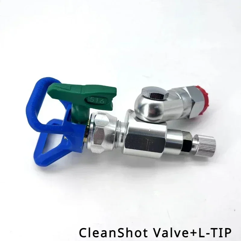 287030 CleanShot Valve Set 287-030 Airless Spray Adapter Joint with Tip Shut-off Value for GRA Spray Gun