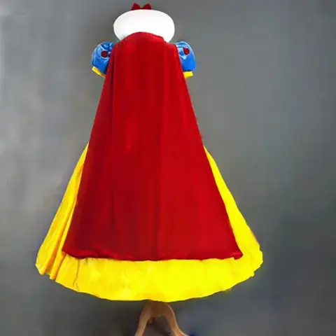 Vit Cosplay Kostym Prinsessa Vit Snö Tecknad Klänning Underkjol Vuxen Plusstorlek För Dam Halloweenfest 6 best sales kawaii-dräkt - №1