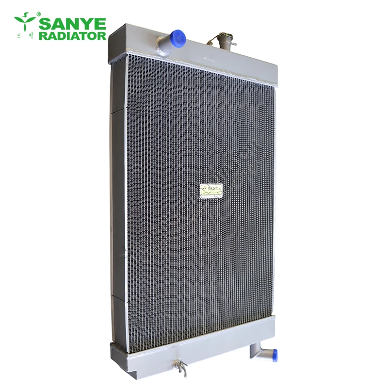 5 Ton Loader Cooling Systems 50 Series All Aluminum Plate Fin Water tank Radiator