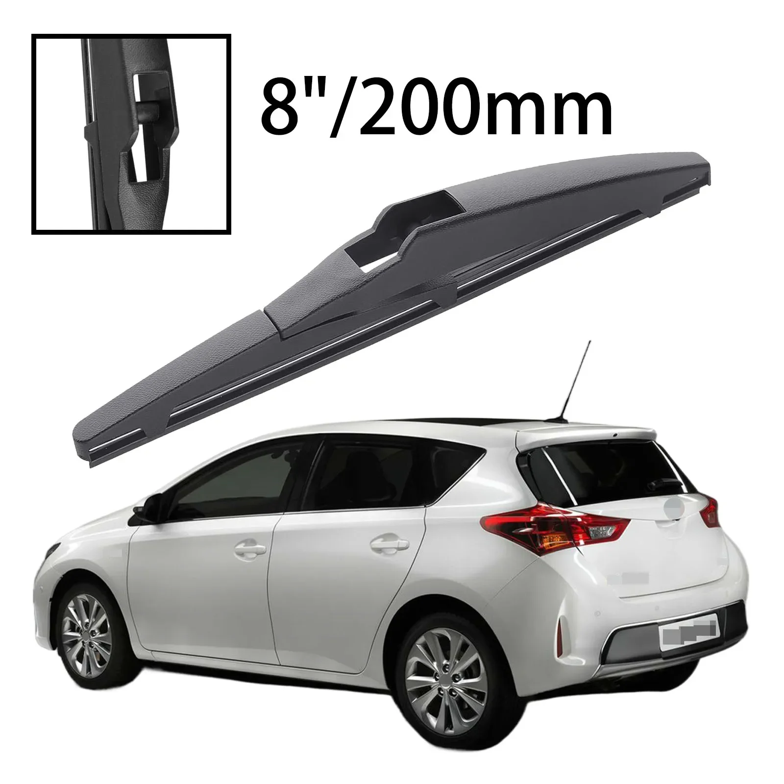 

8" Rear Windshield Windscreen Washer Wiper Blade For Toyota Auris Hatchback MK2 2012-2017 Car Accessories Accsesories