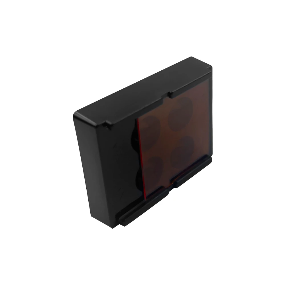 

4 Holes Dental Veneer Storage Box Dental Resin Shade Light Teeth Patch Shading Light Storage Case Denture Retainer Molar Boxes