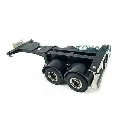 1/14 2Axle 20ft Chassis KIT for DIY Tamiyaya RC Tractor Trailer Truck Car TH01027-SMT4