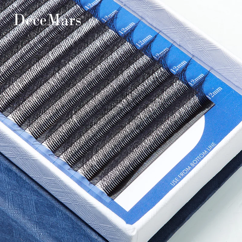 DeceMars 7D - W Shaped Eyelash Extension (12line/Tray)