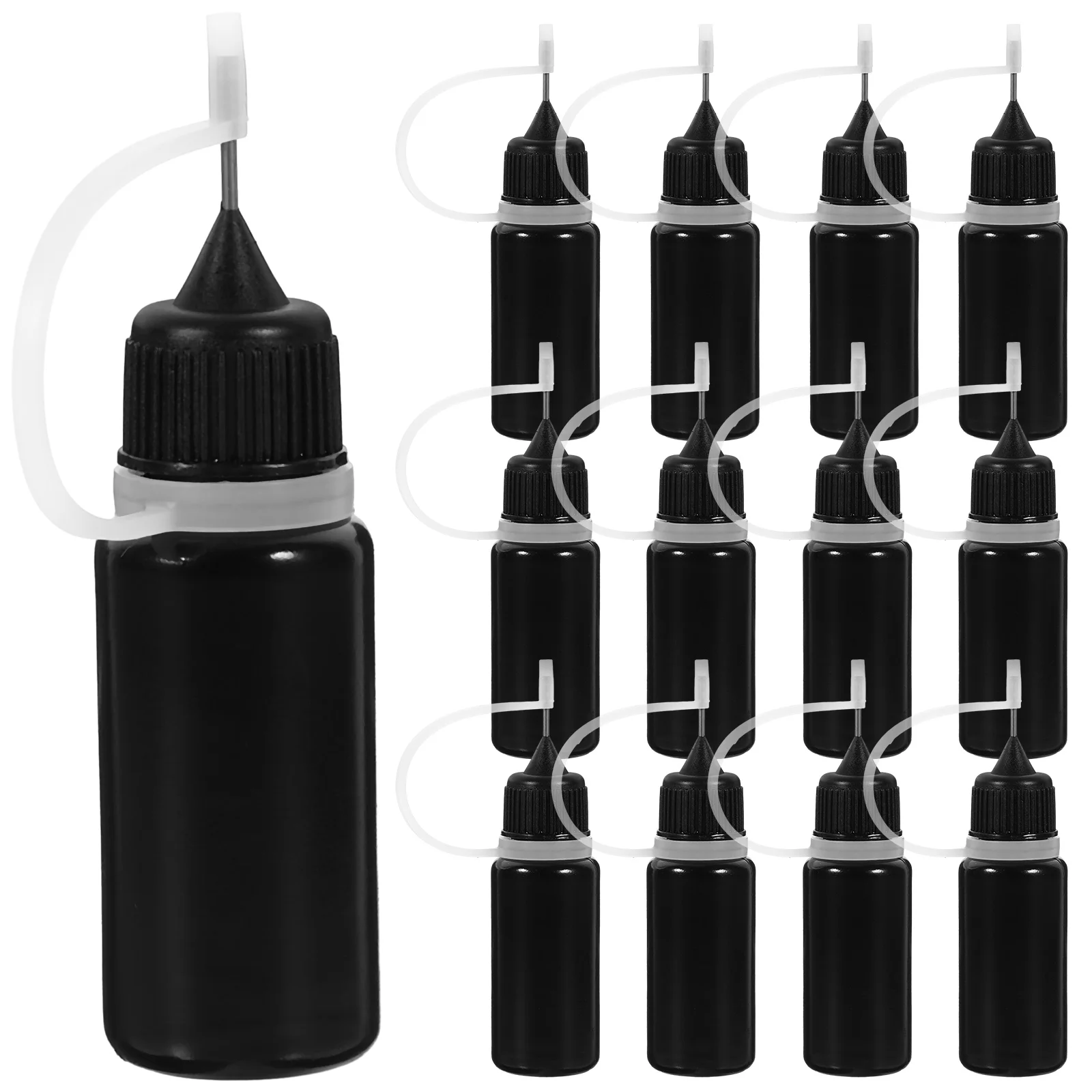 

20 Pcs Bottled Applicator Squeeze Bottles for Liquids Tip Small Glue Precision Needle Oil