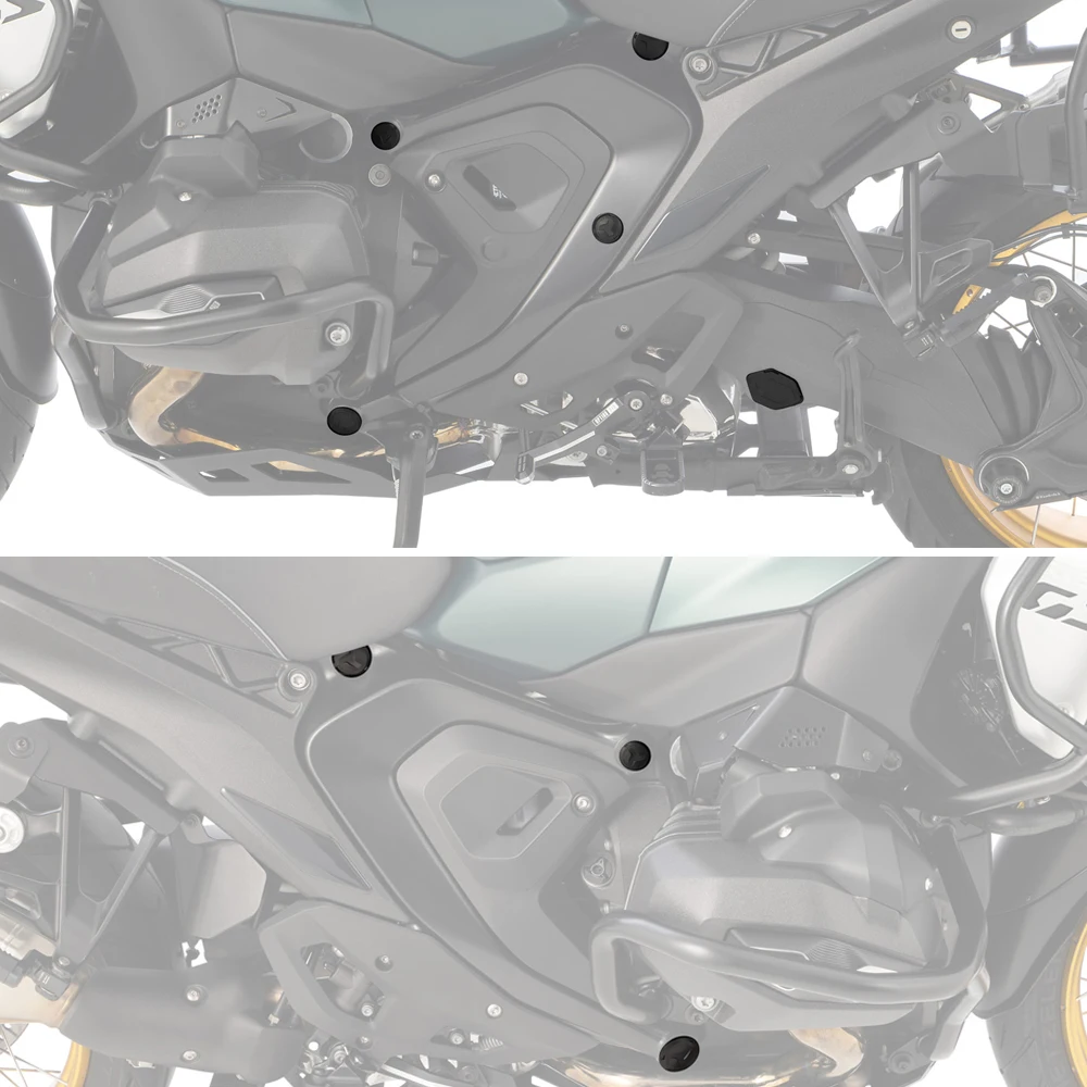 Für BMW R1300GS R1300GS ADV R1300 GSA Motorrad Zubehör Rahmen Loch Abdeckung Kappen Dekorative Rahmen Kappe Stecker GS1300