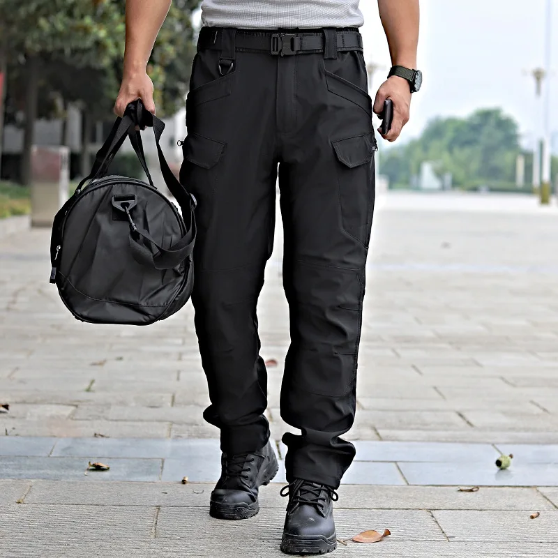 Cargo pants Tactical Pants Stretch High Long Custom Workwear Camouflage Men's Clothing Stretchable Combat outdoor pants