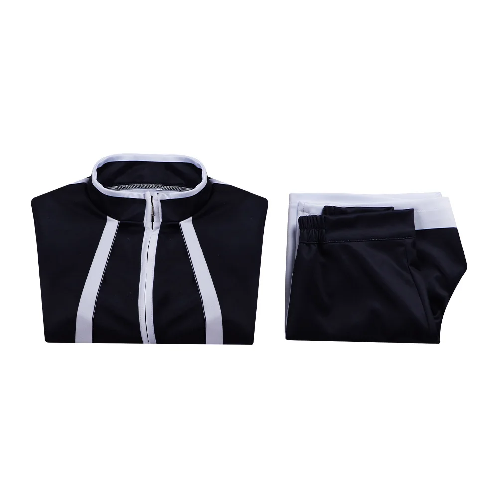 Anime Tougen Anki Homare Byobugaura Cosplay Costume Black Long Coat School Uniform Shorts Wig Woman Sexy Carnival Halloween Suit