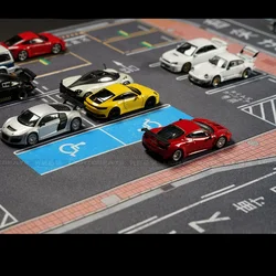 1:64 Scale Large Scene Mat Road Scene Accessory Parking Lot Mat For Diecast Car Model Toy Display Mouse Pad Shows Gifts Fans