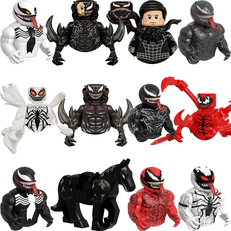 Legends Venom With Horse Camage K2214 Bricks Building Blocks Mini Action Figures Anti-Venom Bricks Educational Diy Toys Gifts
