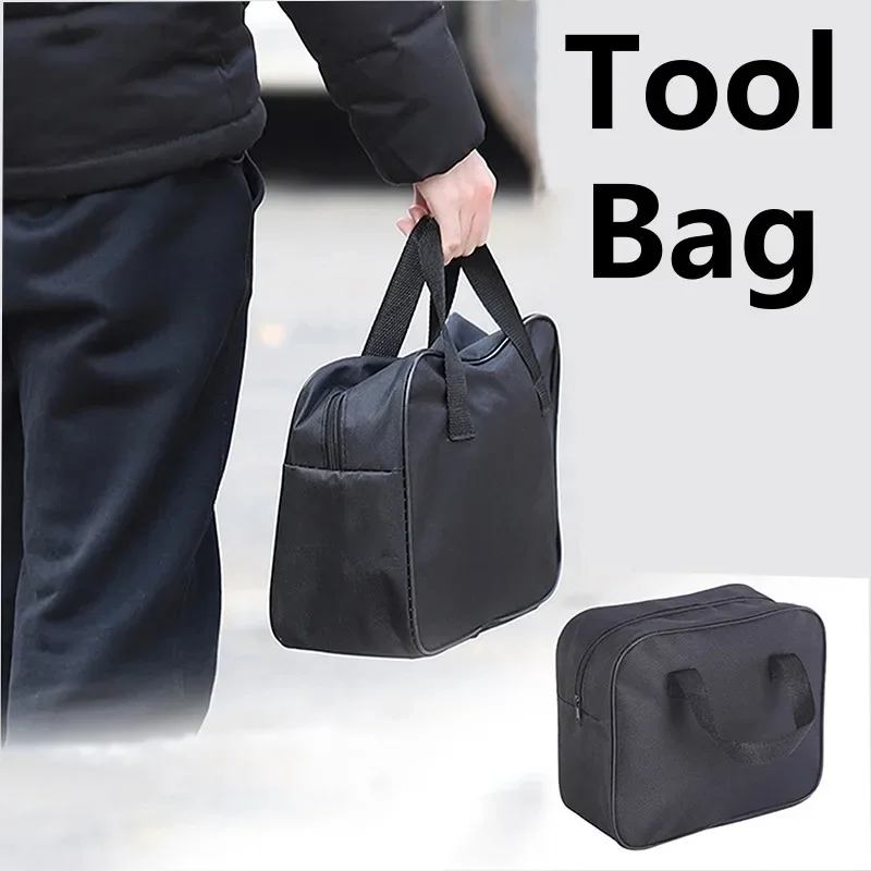 Tool Bag Handbag Portable Car Air Pump Travel Oxford Cloth Suitcase Electrician Hardware Thickening Repair Bag Power Tool