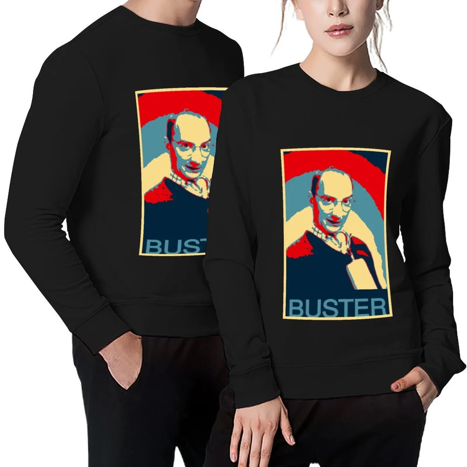 

Buster Pullover graphic t shirts men winter clothes men's sweat-shirt set tracksuit men sweatshirt