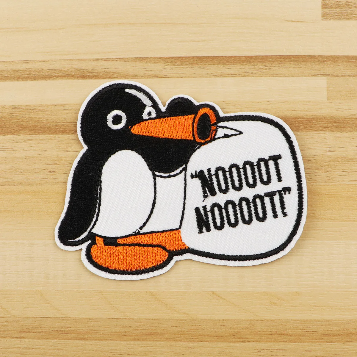 Cute Penguin Embroidery Patch Cartoon Animal Iron On Patches For Clothing Thermoadhesive Patches On Clothes DIY Sew Badges