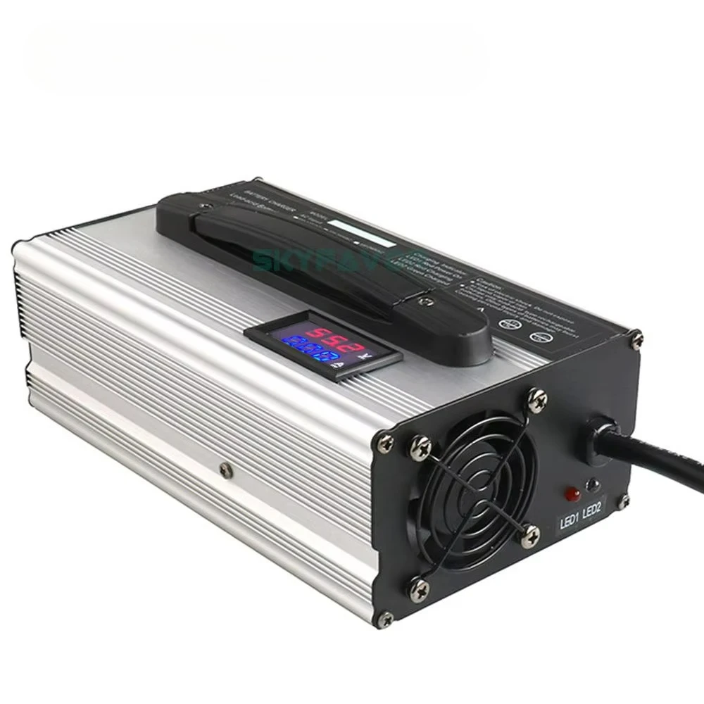 Smart Fast 36V 20A Car Battery Charger - Automatic Intelligent Charger for Lead-Acid Lithium LiFe PO4 Batteries Battery Charger