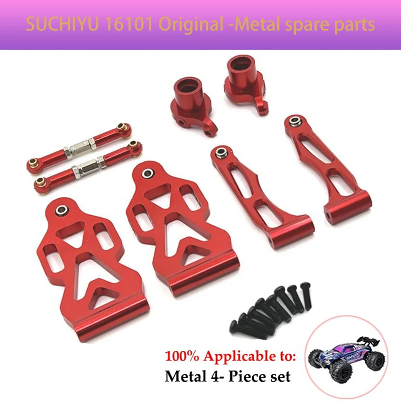 Amortiguador De Metal Para SCY 16101, 16102, 16103, 16201 1/16, Piezas Mejoradas Coche RC, Accesorios Speed Control Rc Tire 1/10