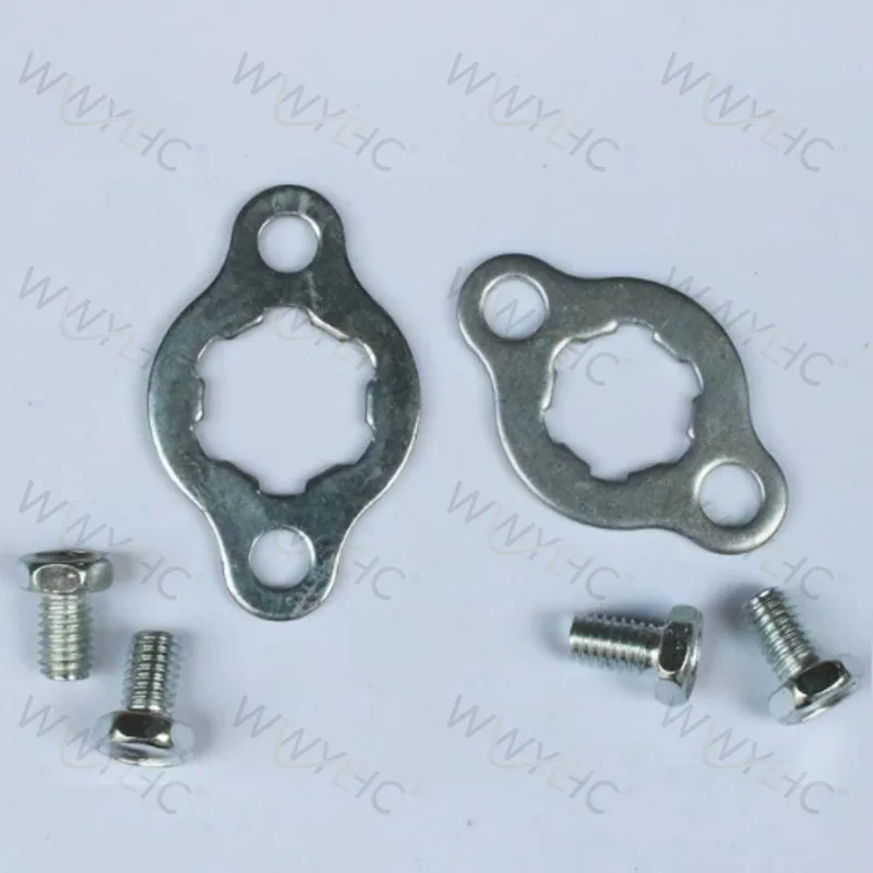 Suitable for Motorcycle Small Tooth Disc Front Gear Sprocket Small Fly Screw Locking Plate Fixing Card 70 100 110 125 150 2