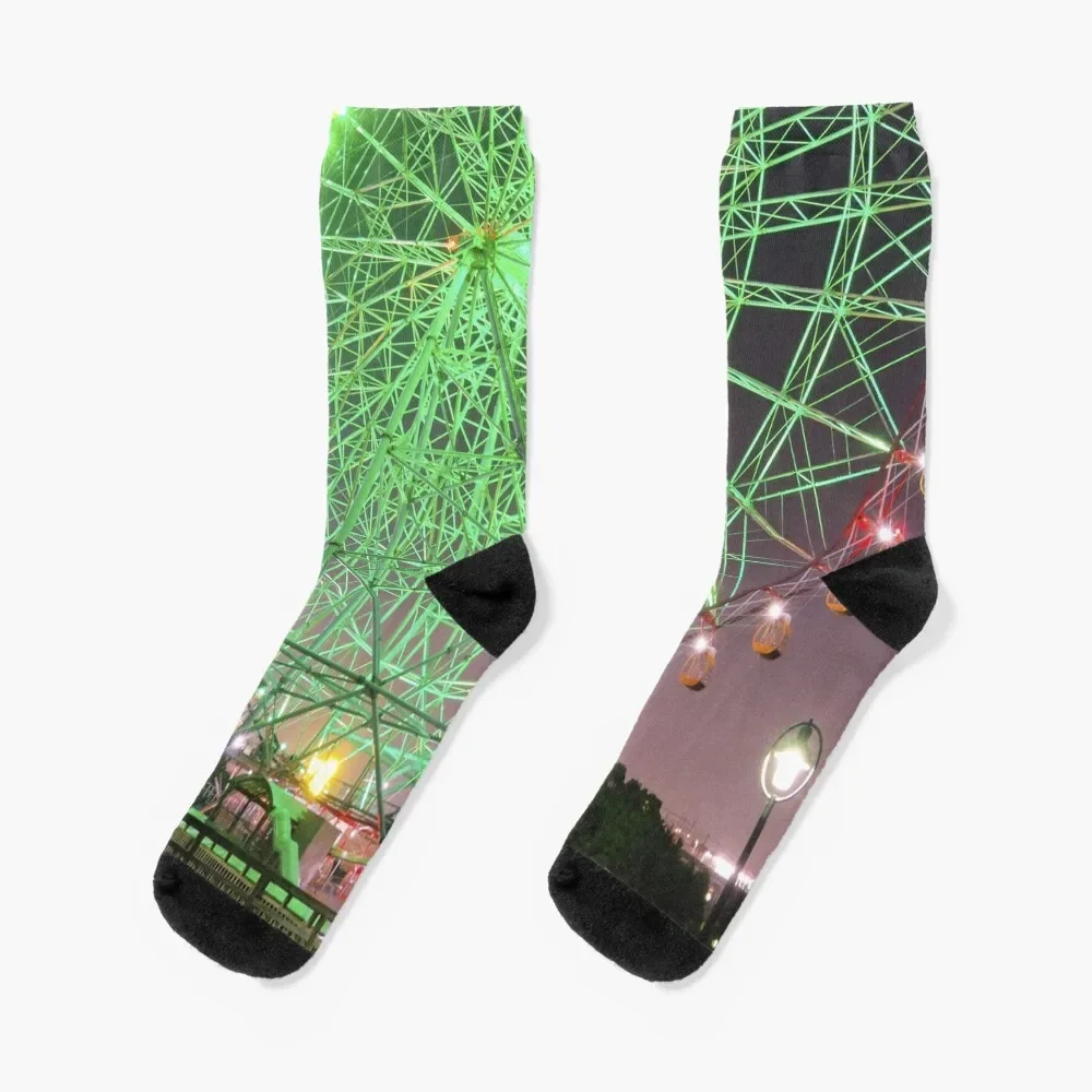 Ferries Wheel Socks sports stockings japanese fashion ankle colored Luxury Woman Socks Men's