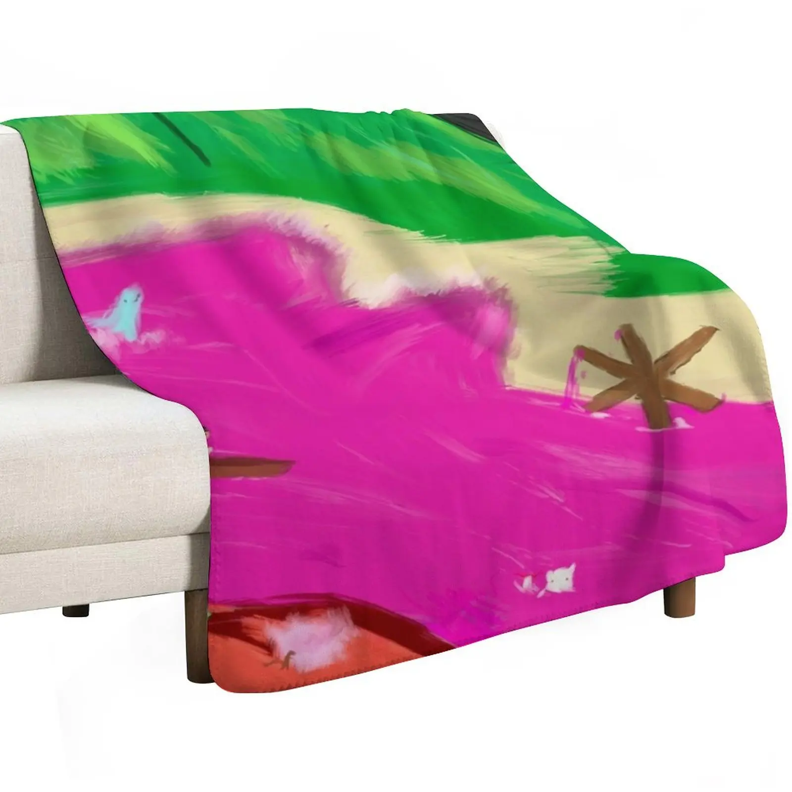 The Great Gumdrop Falls Throw Blanket Bed covers cosplay anime Vintage Blankets For Bed decorative Stuffeds Blankets