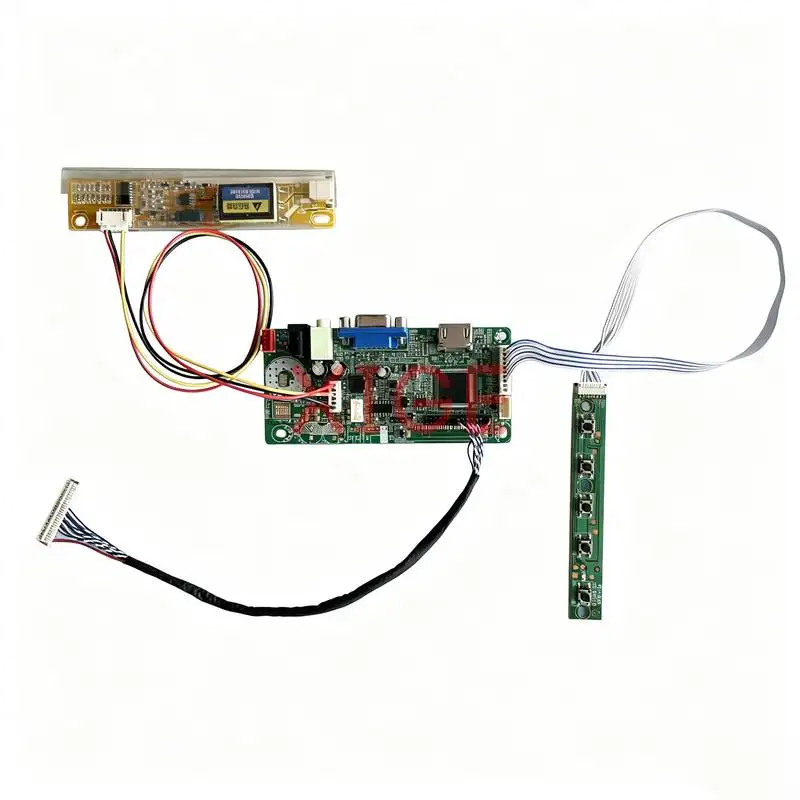 

For B141PW02 LP141WP1 B141PW03 B141PW01 LCD Monitor Controller Drive Board DIY Kit LVDS 30-Pin 1440x900 1440*900 HDMI+VGA 1-CCFL