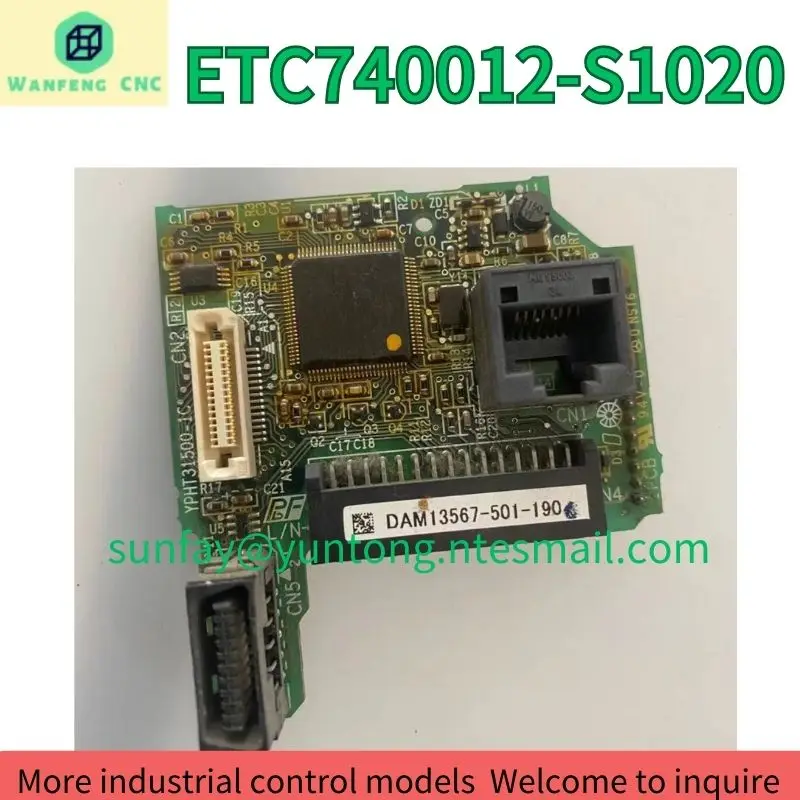 

second-hand ETC740012-S1020 YPHT31500-1C Inverter V1000 Series Main Board test OK Fast Shipping