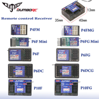 DUMBORC Remote control Receiver P10FG P6DCG P4FMG P6FP P6FG Wireless Coach Module for 2.4GHZ Transmitter DDF-350 X4/X6PM/X10P/X6
